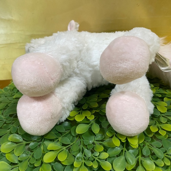 UNICORN PINK & WHITE SUPER SOFT FLUFFY PLUSH MACY’S FIRST IMPRESSIONS 11” - Picture 10 of 14